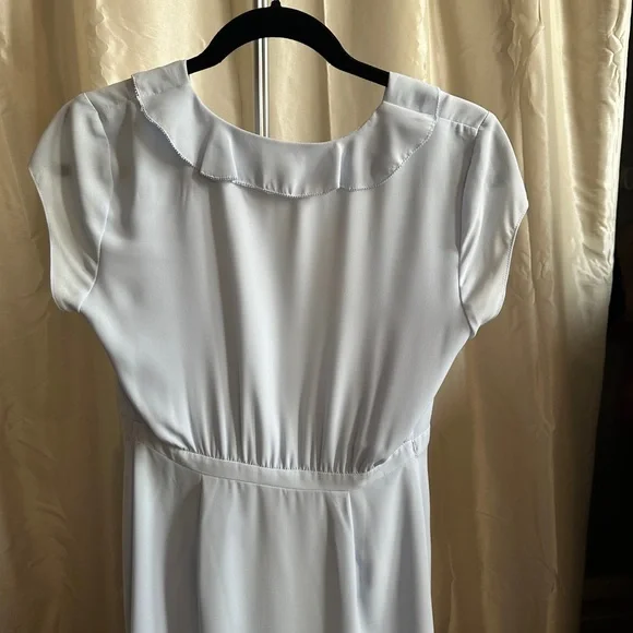 Aritzia blue Wrap Mini Dress - Picture 10 of 10